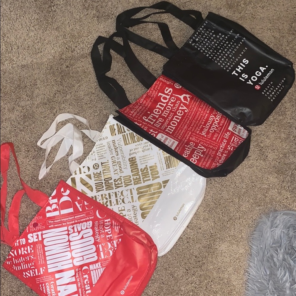 Lululemon bags